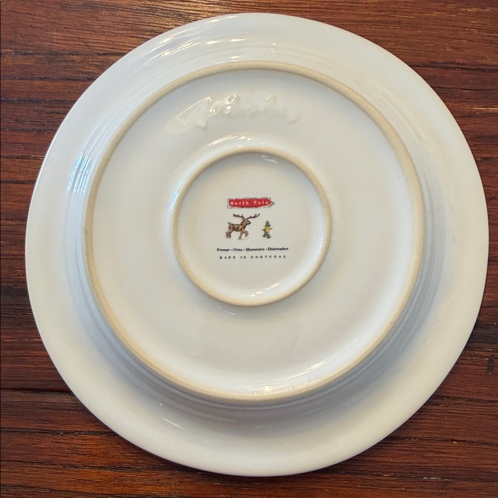 Juliska Berry & Thread Cocktail Plate Set of 4 - North Pole - Picture 2 of 4
